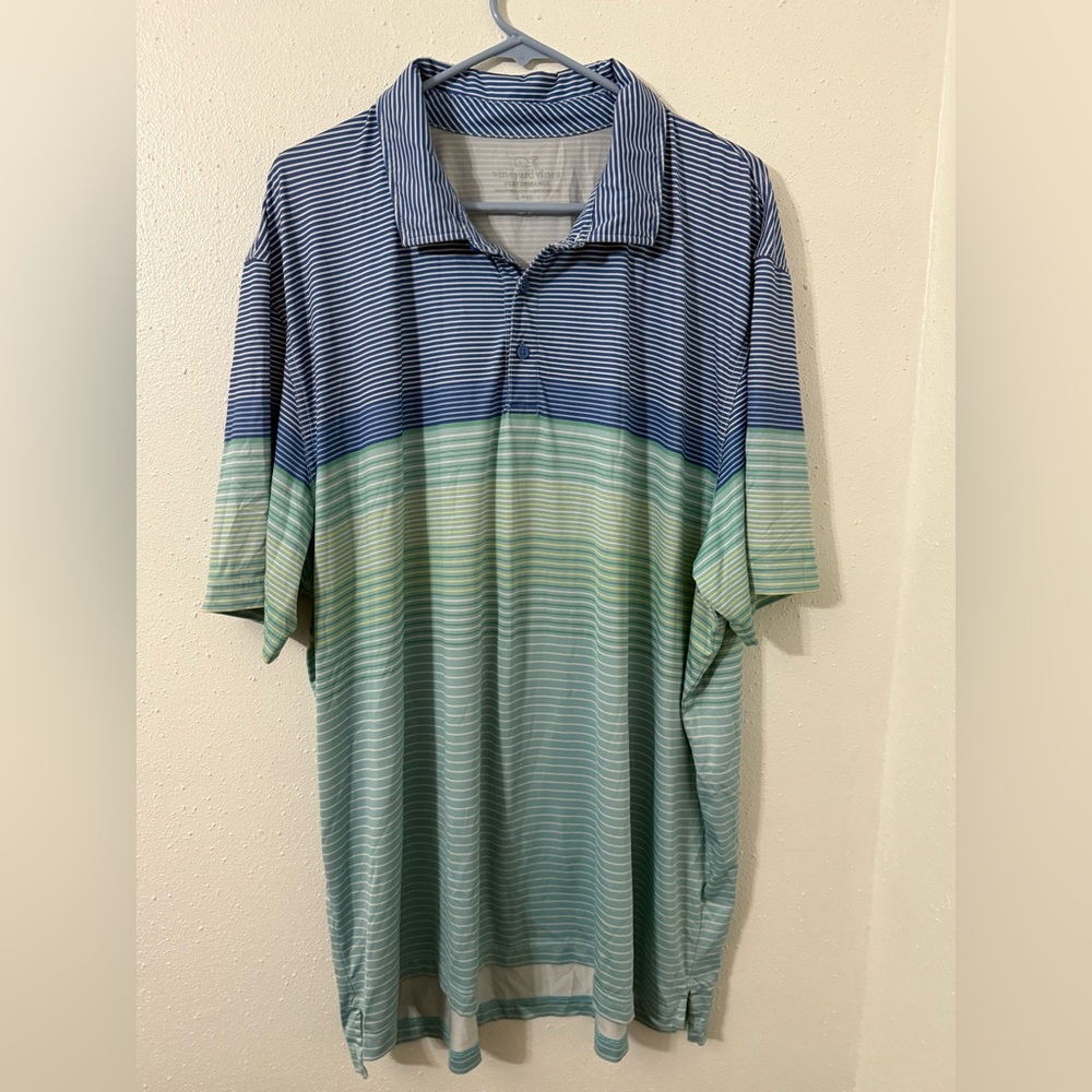 Vineyard Vines Multicolor Striped Polo Shirt